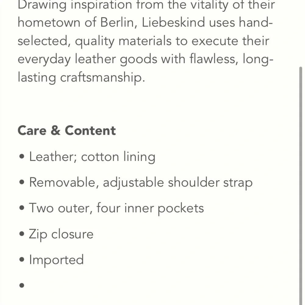 Liebeskind satchel Hope Bowler Bag - Picture 11 of 12